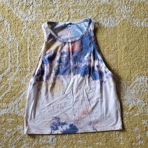 Zara tie dye tank